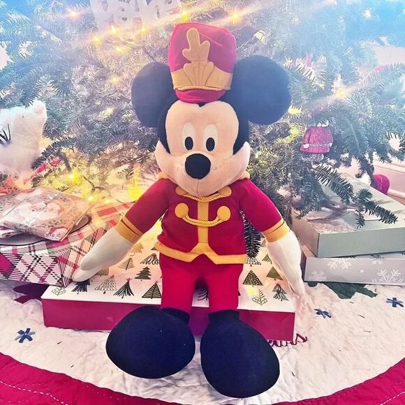 Macy's Mickey Mouse 24" Marching Band Leader Christmas Holiday Disney Plush - Picture 3 of 16